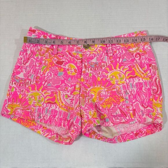 Lilly Pulitzer Callahan 5” Shorts Pink Pout More KINIS in The Keys Size 2 - Picture 13 of 16